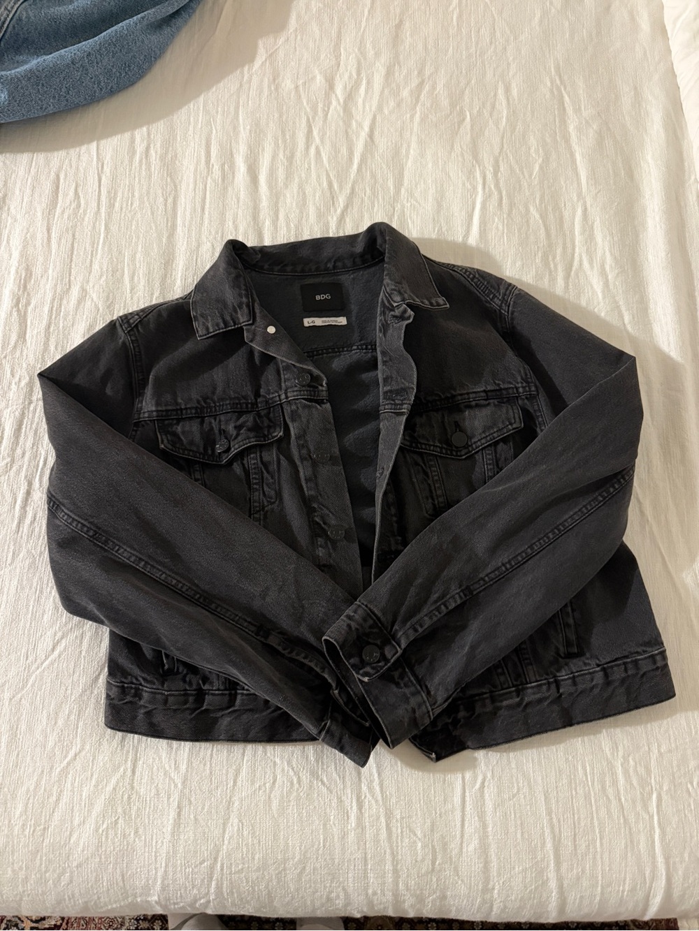 Urban outfitters oversized denim jacket